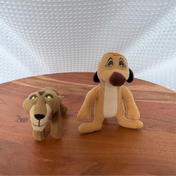 The lion King II: Simba's Pride Stuffed Plush Toys Timon Zira - Picture 9 of 9